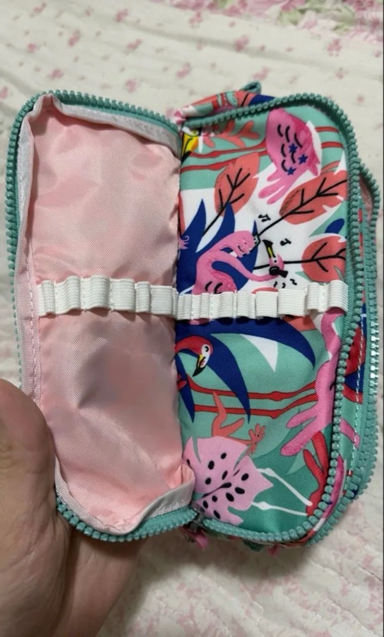 Kipling Gitroy Flamingo Original Pencil Case64520761134083124