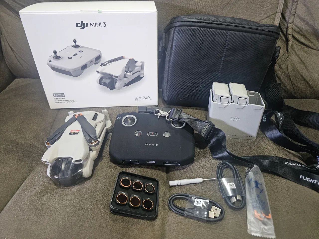 Drone Dji mini 3 combo flaymore plus 