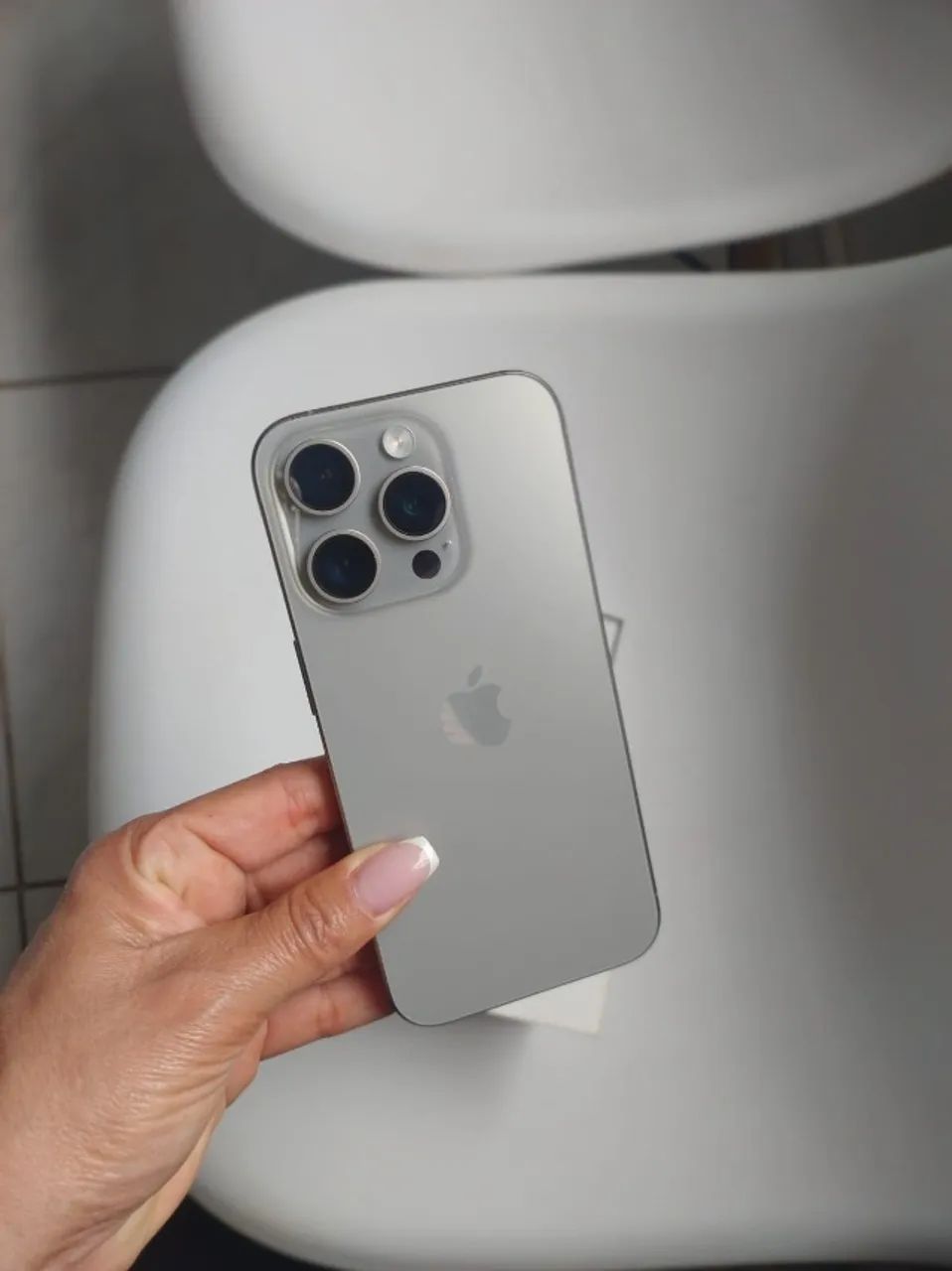 IPHONE 15 PRO 128GB SEMINOVO 4.200 - Celulares e Smartphones - Asa