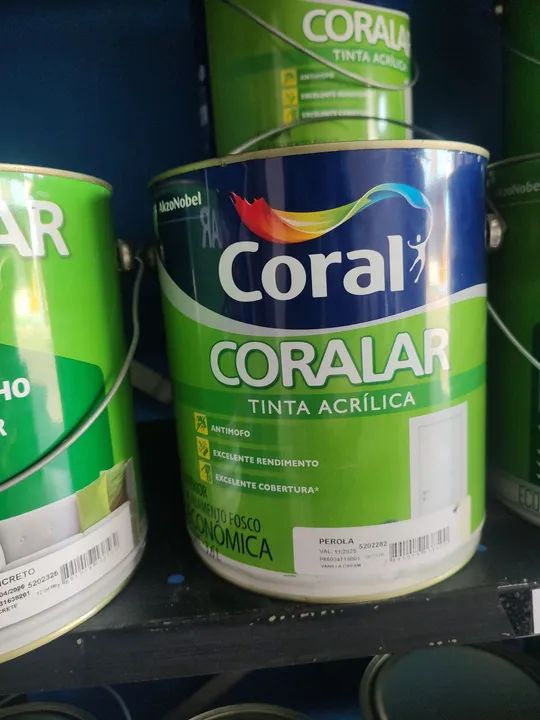 Tinta coral acrílica + desempenho inferior 3,6l  - Foto 2