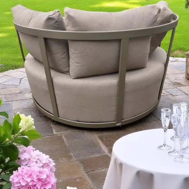 CHAISE  LUXO IMPERMEÁVEL PARA JARDIM - Foto 2