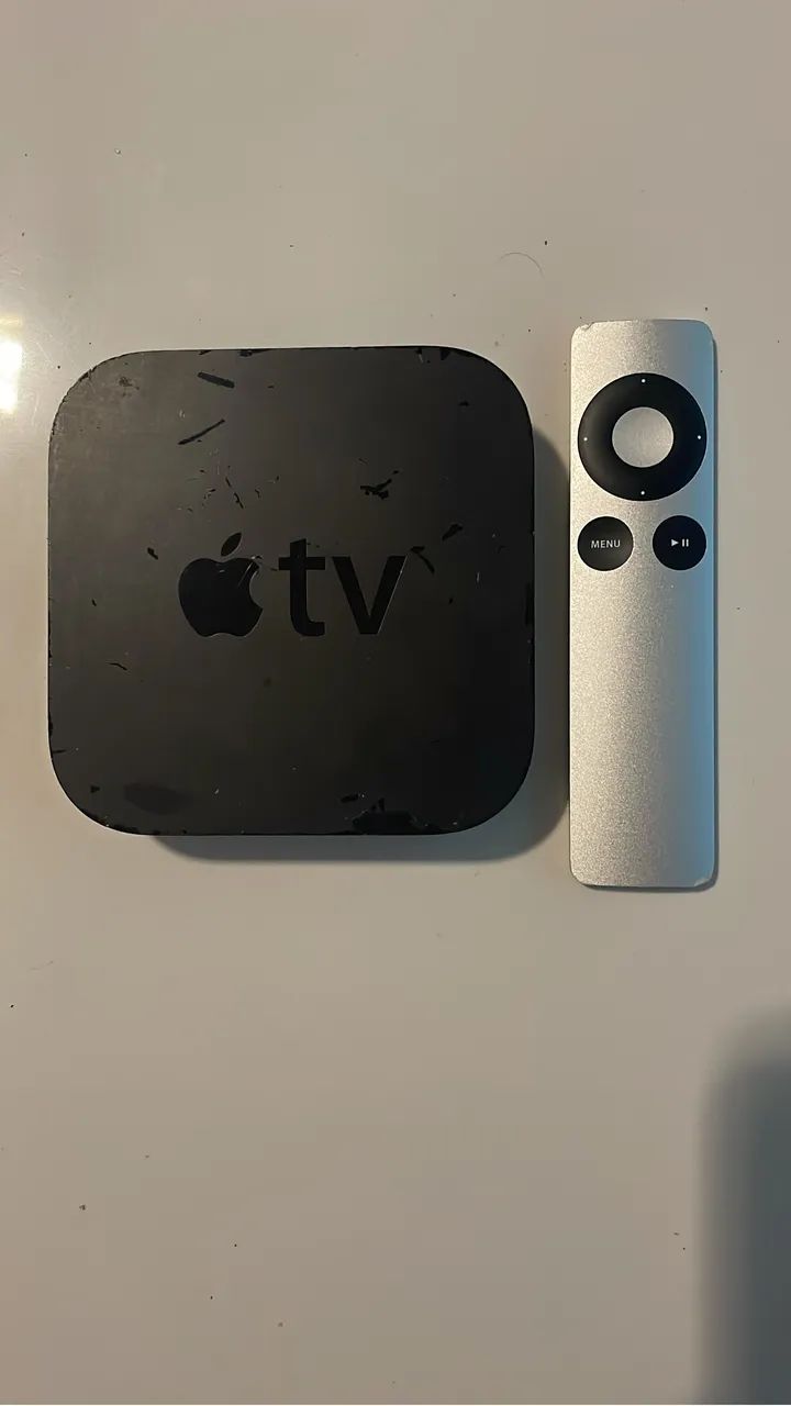 Aplle TV 3ª geração modelo A1469 com controle funcionando perfeito 