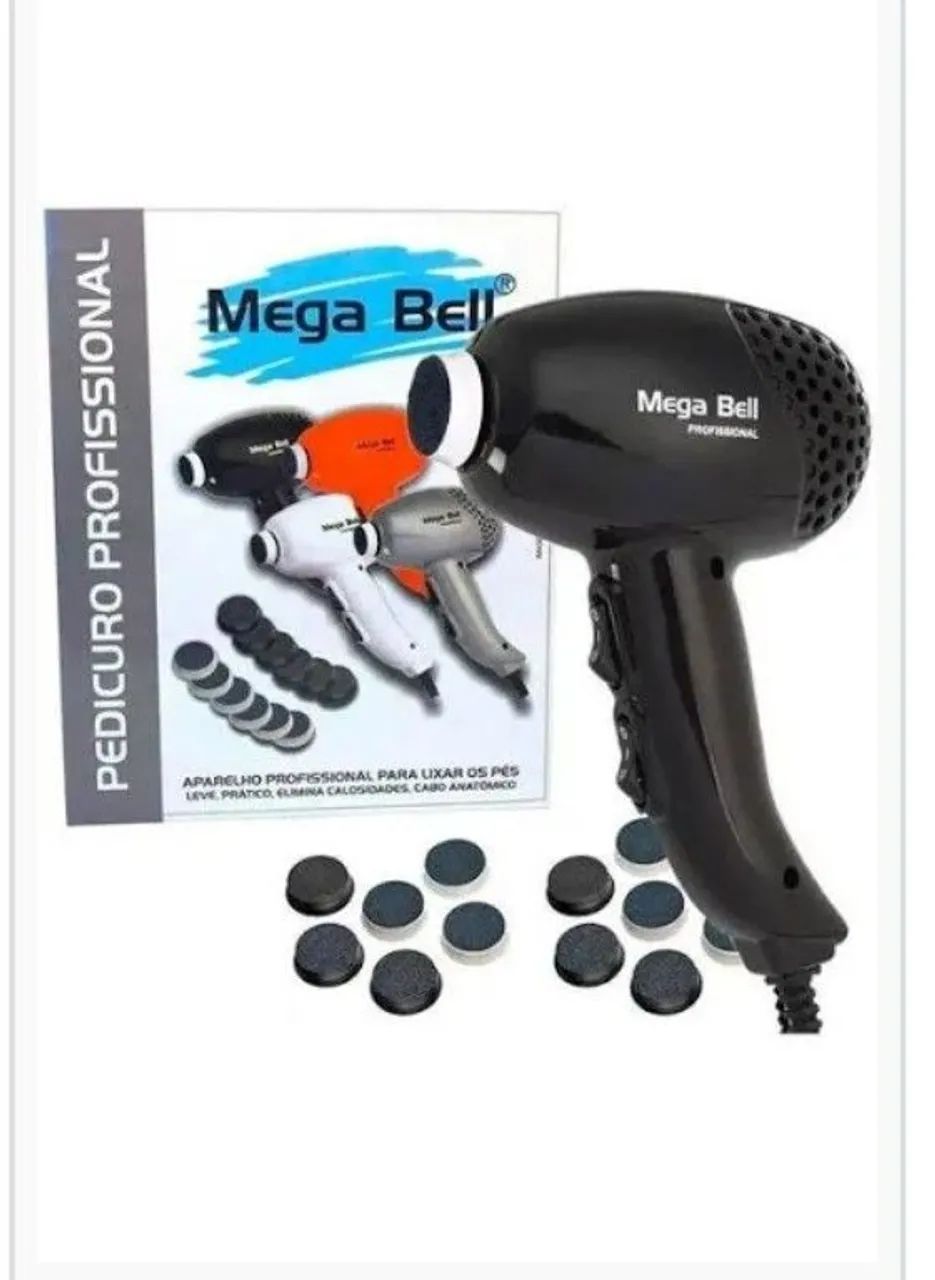 Aparelho para lixar os pés Mega Bell