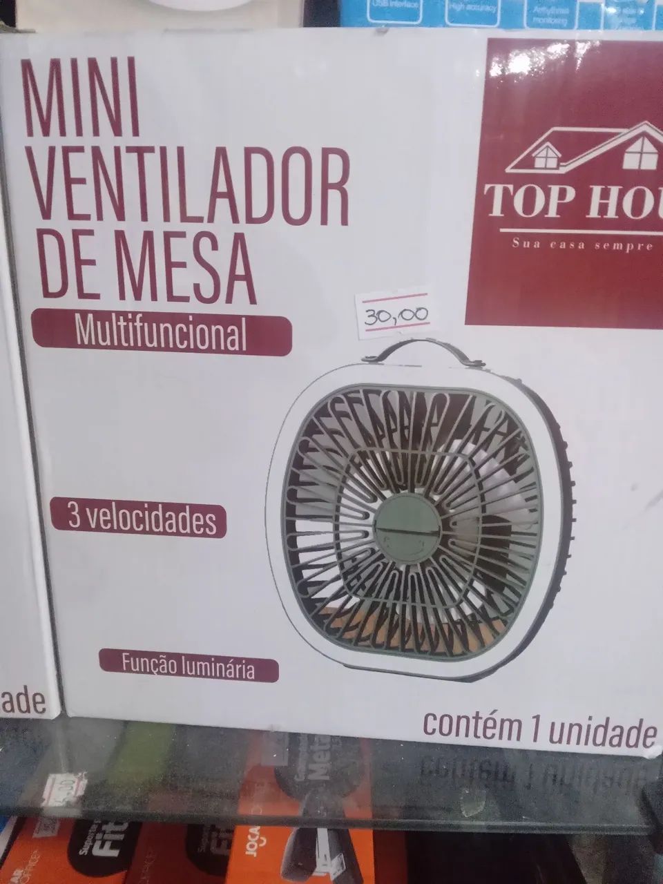ventilador w luminaria 