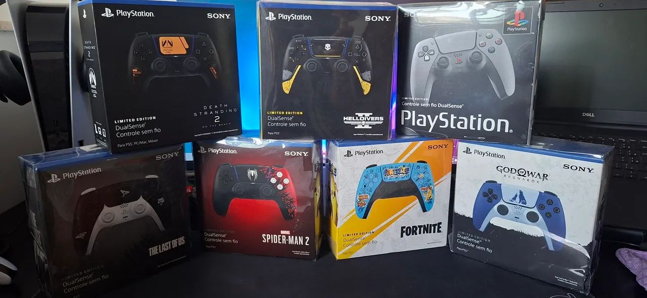 Coleção de Dualsense Edição Limitada [ 7 controles Lacrados ]