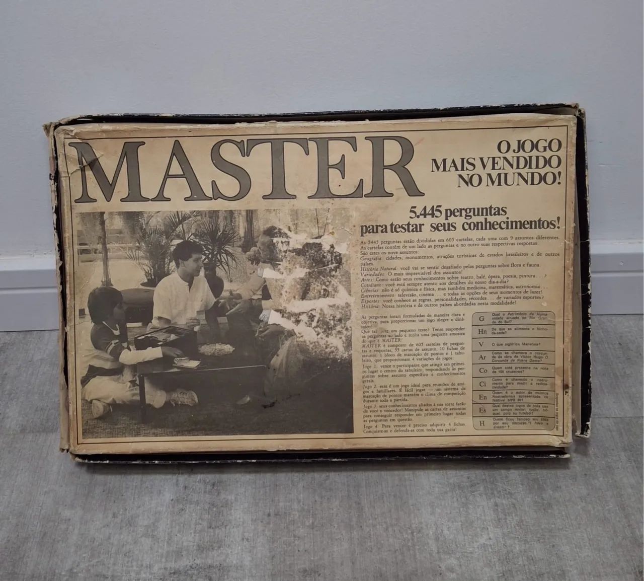Jogo Master anos 80 Grow 
