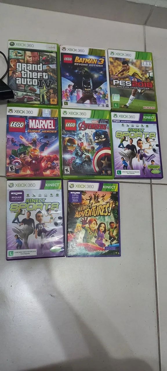 Super Oferta Jogos Originais XBOX 360 venda ou troca para retirada Zona Norte SP