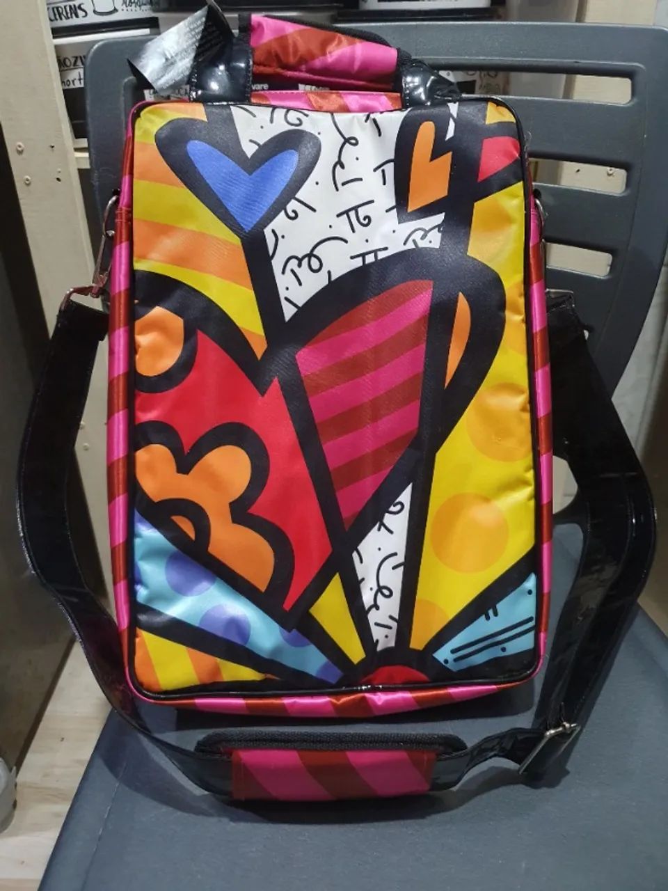 Bolsa para Notebook / Laptop Romero Britto New Day Original - Foto 3