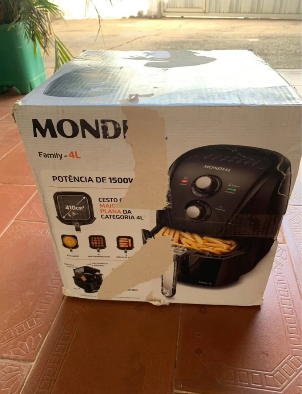 Air Fryer 4L Mondial (nova)