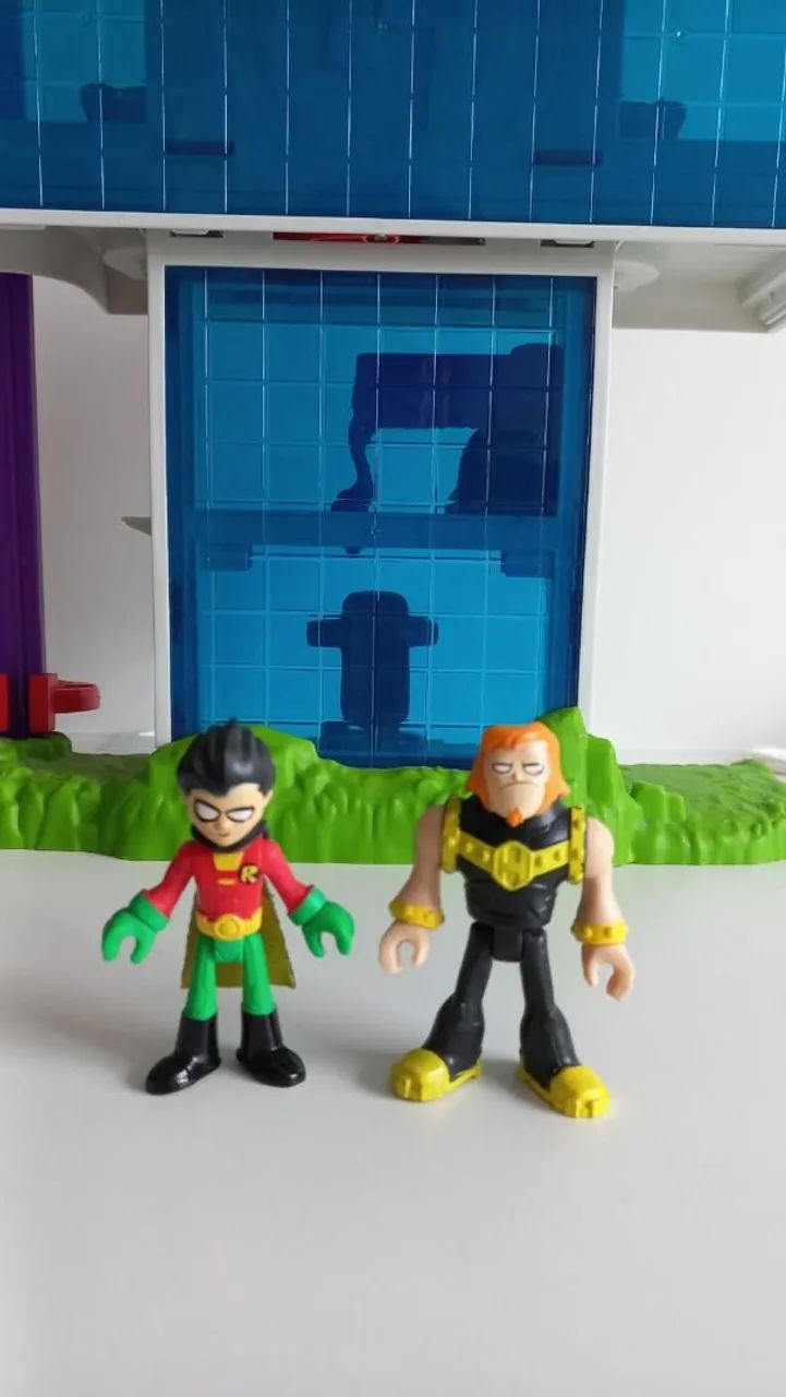 Torre Jovens Titãs Imaginext Mattel  - Foto 4
