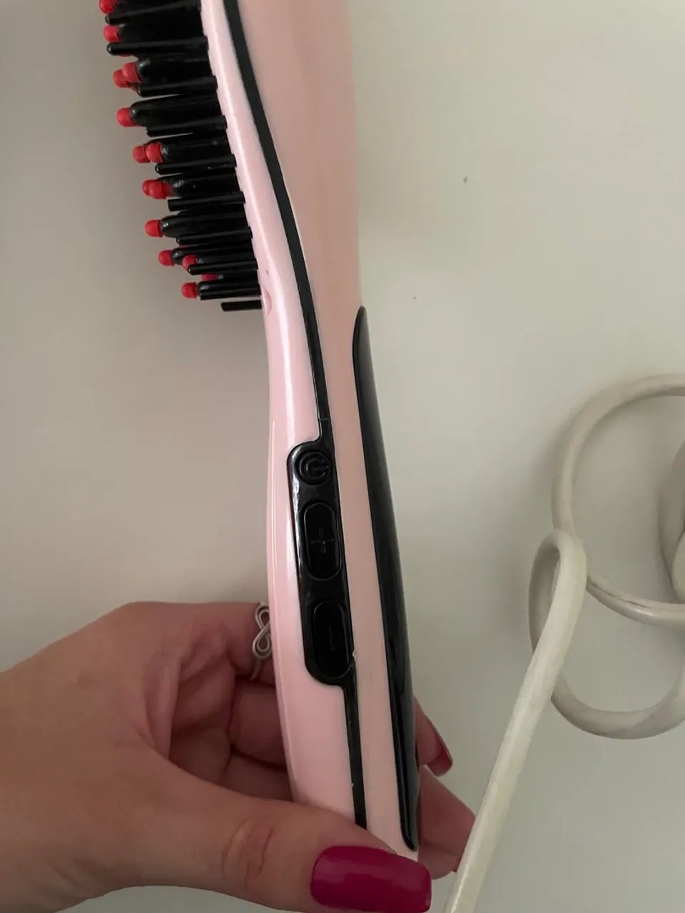escova alisadora fast hair straightener - Foto 3