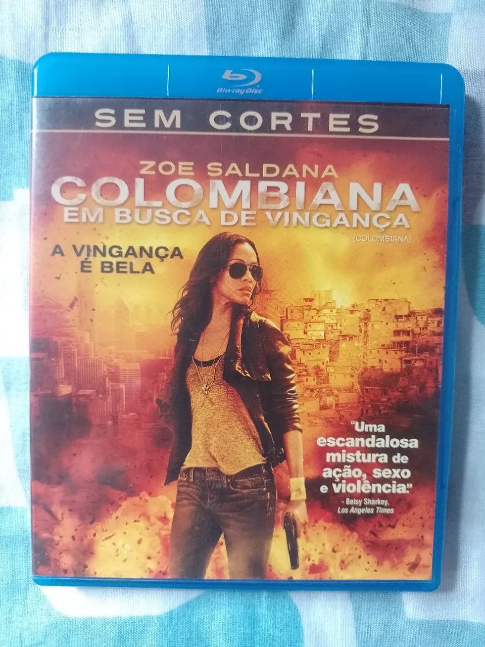 Blu-ray Colombiana - Em Busca de Vingança (Dublado e Legendado)