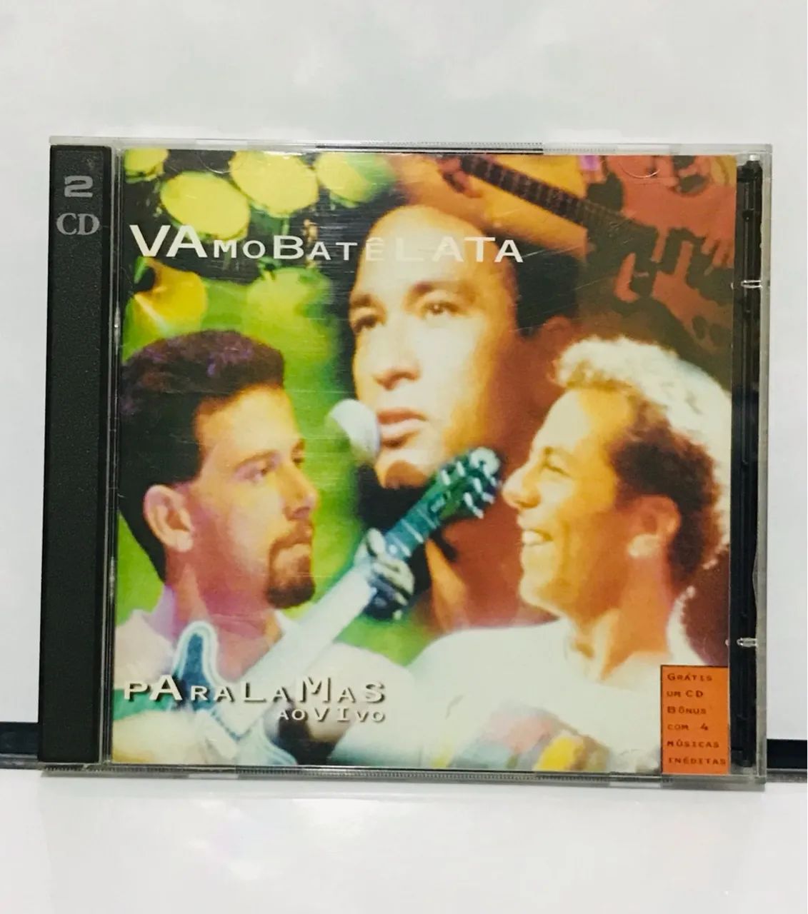 Cd duplo original paralamas ao vivo - Vamo batê lata(1995)