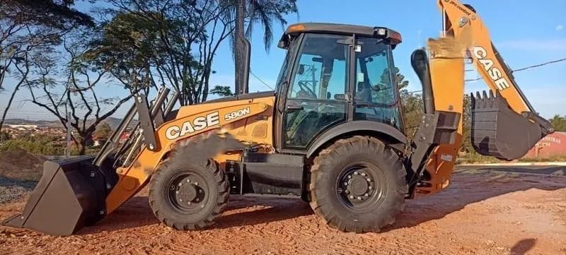 Retroescavadeira Case 580 2017 - Foto 2
