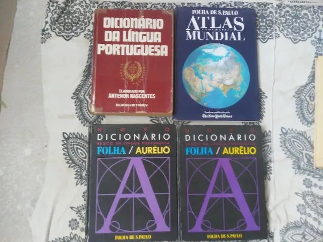 Dicionários e Atlas Antigos. - Foto 2