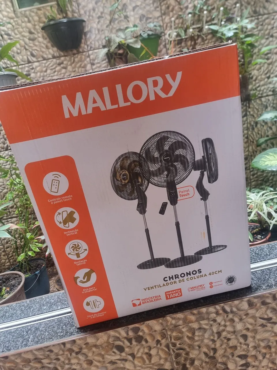 VENDO Ventilador de Coluna Mallory Chronos 40cm