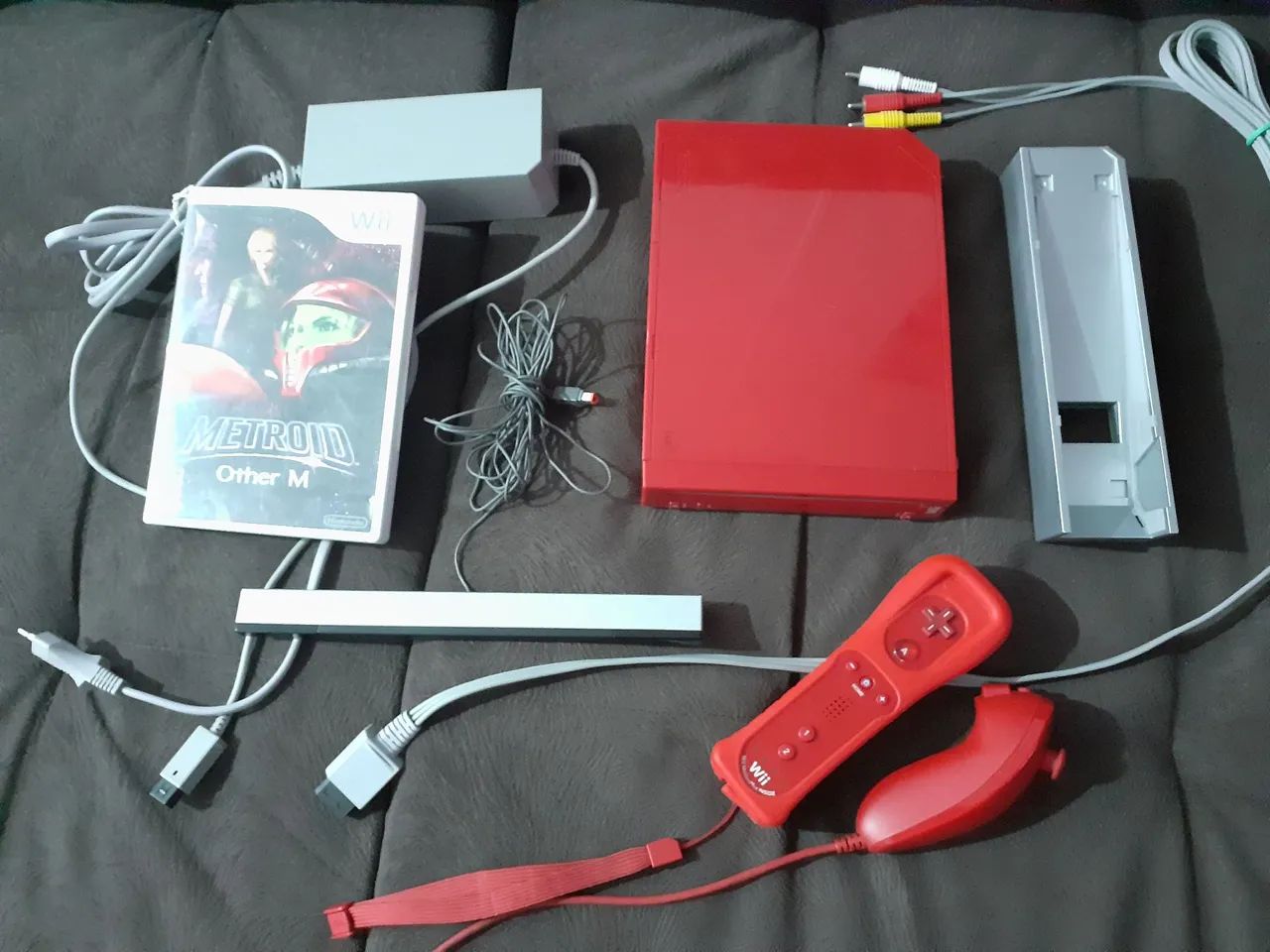 Nintendo Wii Vermelho  - Foto 5