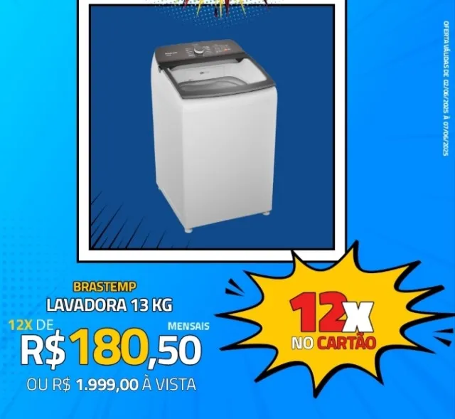 MAQUINA DE LAVAR, TV, GELADEIRA E ARMÁRIO