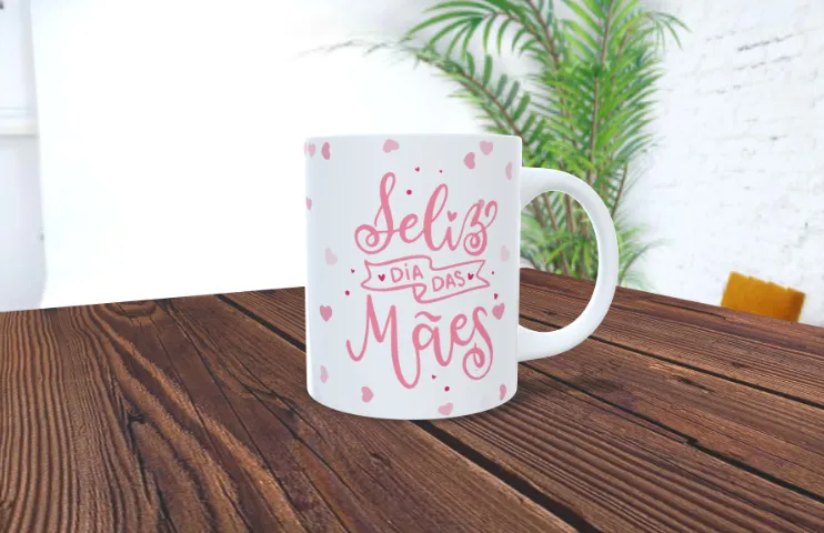 Caneca Dia Das Mães Personalizada com Foto
