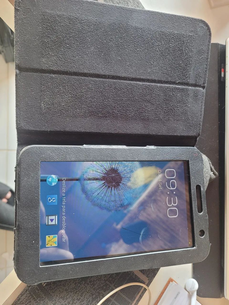 Tablet tab 2 samsung com capa ideal criancas offline pois nao atualiza mais - Foto 2