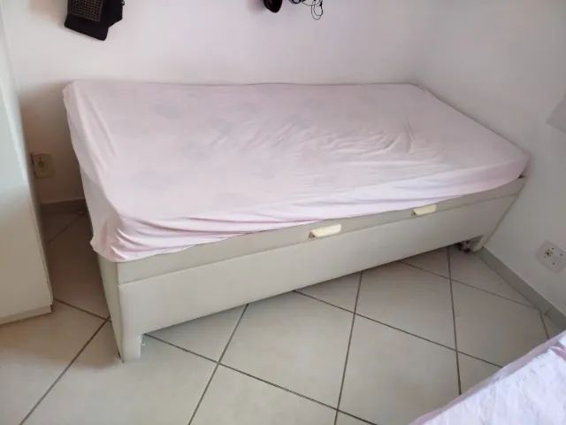 Cama box baú - solteiro - Foto 2