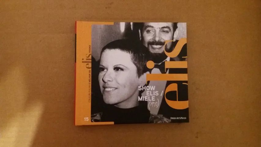 CD  - Ellis/Miele - Show 1970- Coleção Folha 