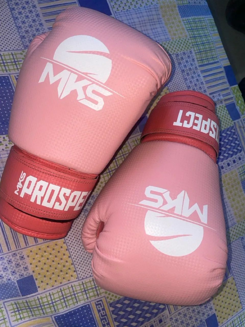 Luvas de Boxe MKS - Rosa