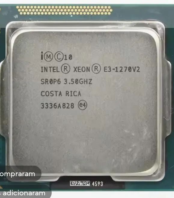 PROCESSADOR INTEL XEON E3 1270 V2