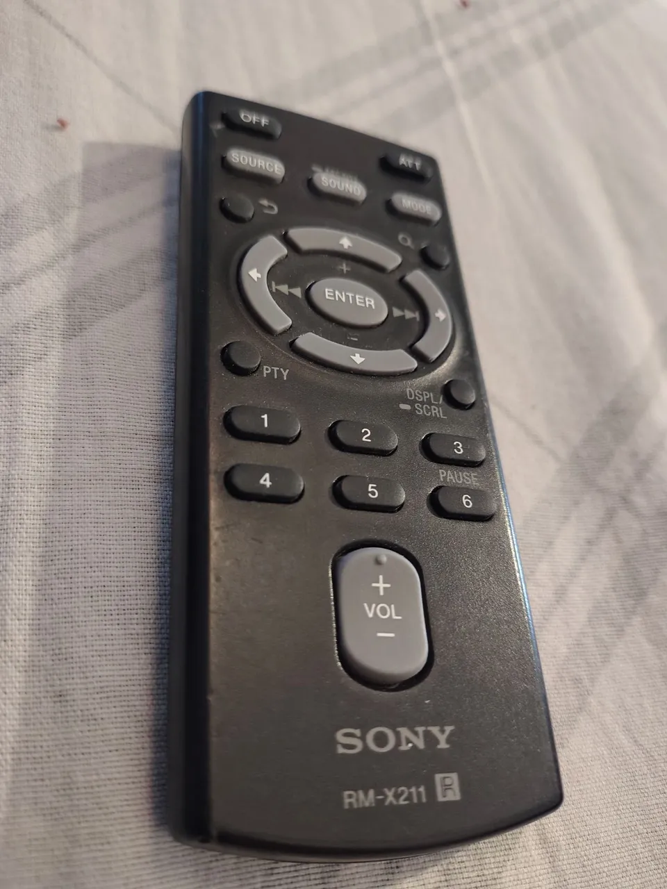 Controle remoto original radio Sony. sony