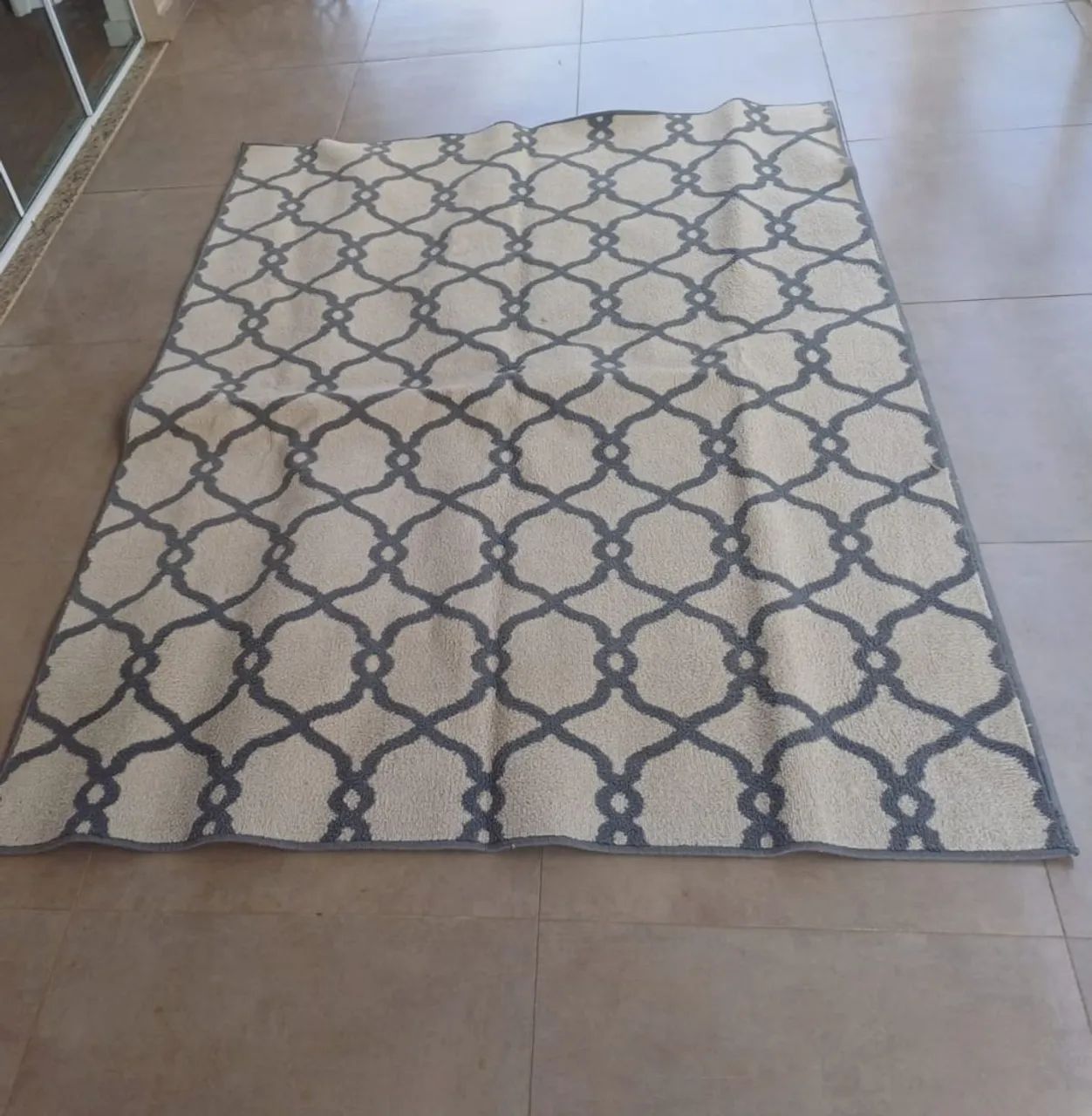 Tapete em estilo geométrico moderno