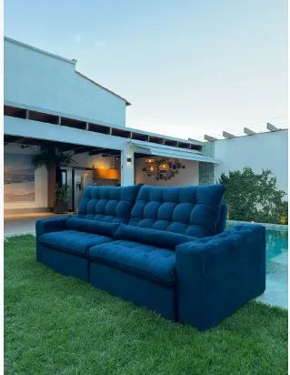 Sofá 2,50m Mola Ensacada - Foto 4