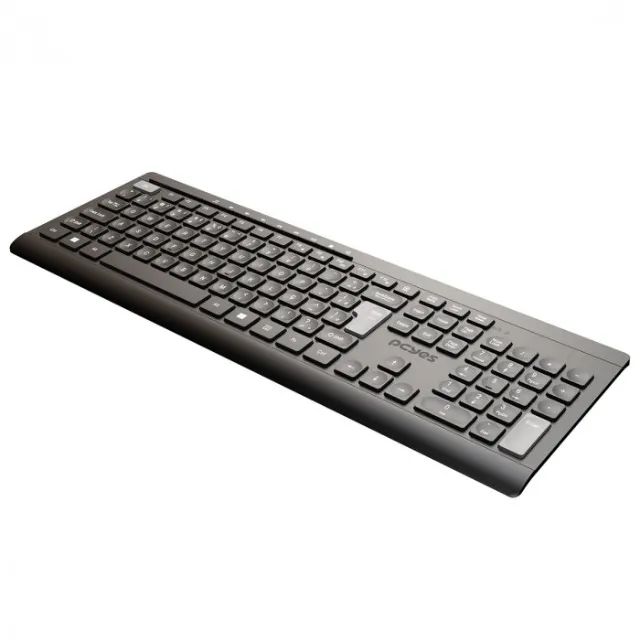 Teclado Sem Fio USB Pcyes PTOSFWAB - WZetta - Foto 4
