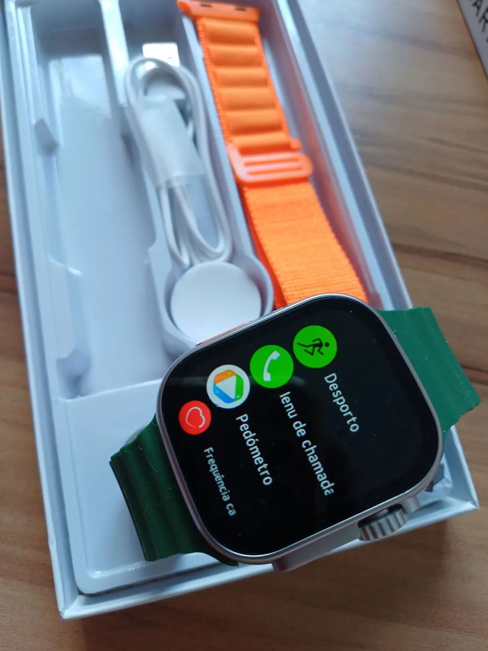 Smartwatch ultra com pulseira extra - Foto 3