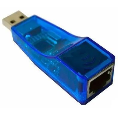 Adaptador Usb Lan Placa Cabo De Rede Externa Rj45 Internet - Foto 3