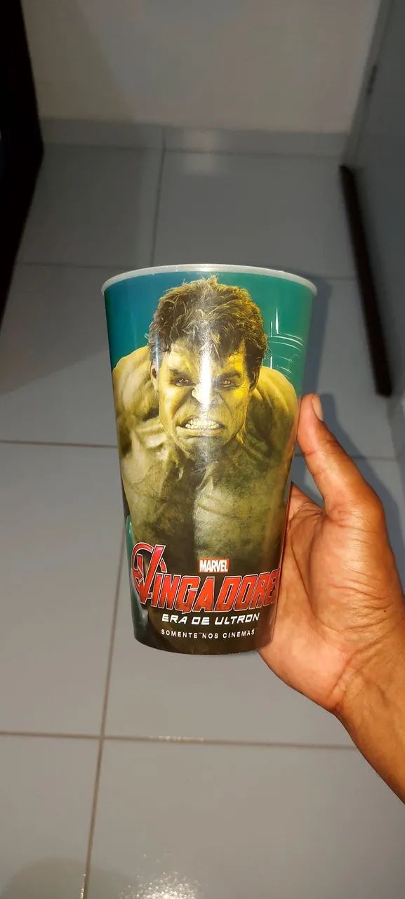 COPO CINEMARK ORIGINAL DOS VINAGORES - HULK (R$60) - Foto 2
