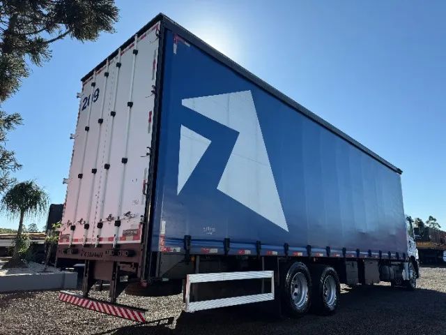 VW Volkswagen 24.280 6X2 Constellation 2014 Completo Revisado Com Baú Sider 20 Paletes - Foto 3