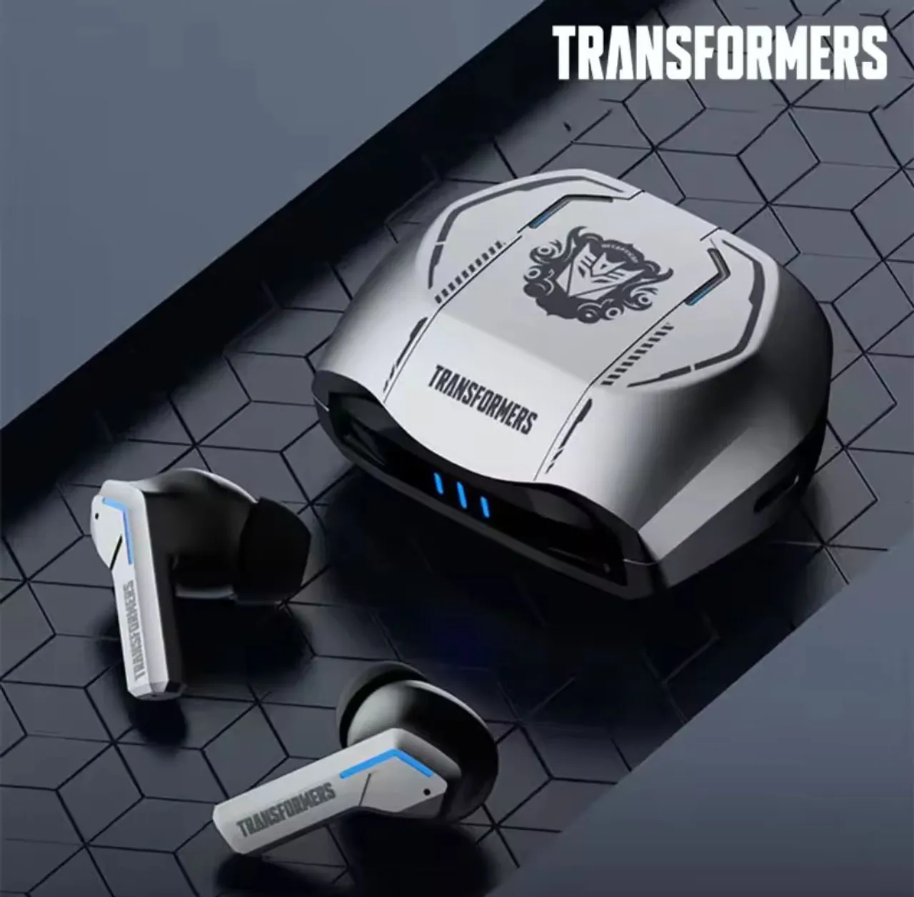 Fones de Ouvido Bluetooth Transformers TWS - Novos