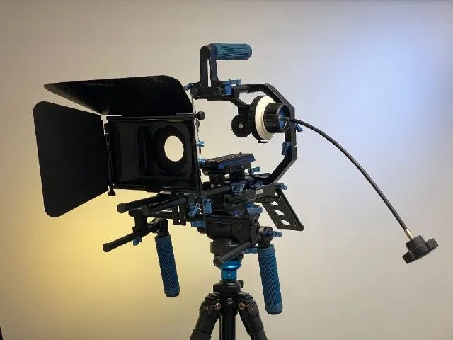 Rig Shoulder Profissional com Matte Box, Follow Focus e Acessórios - Foto 2