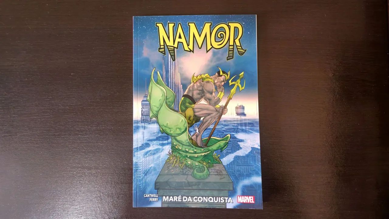 Namor - Maré da Conquista - Marvel - HQ Panini