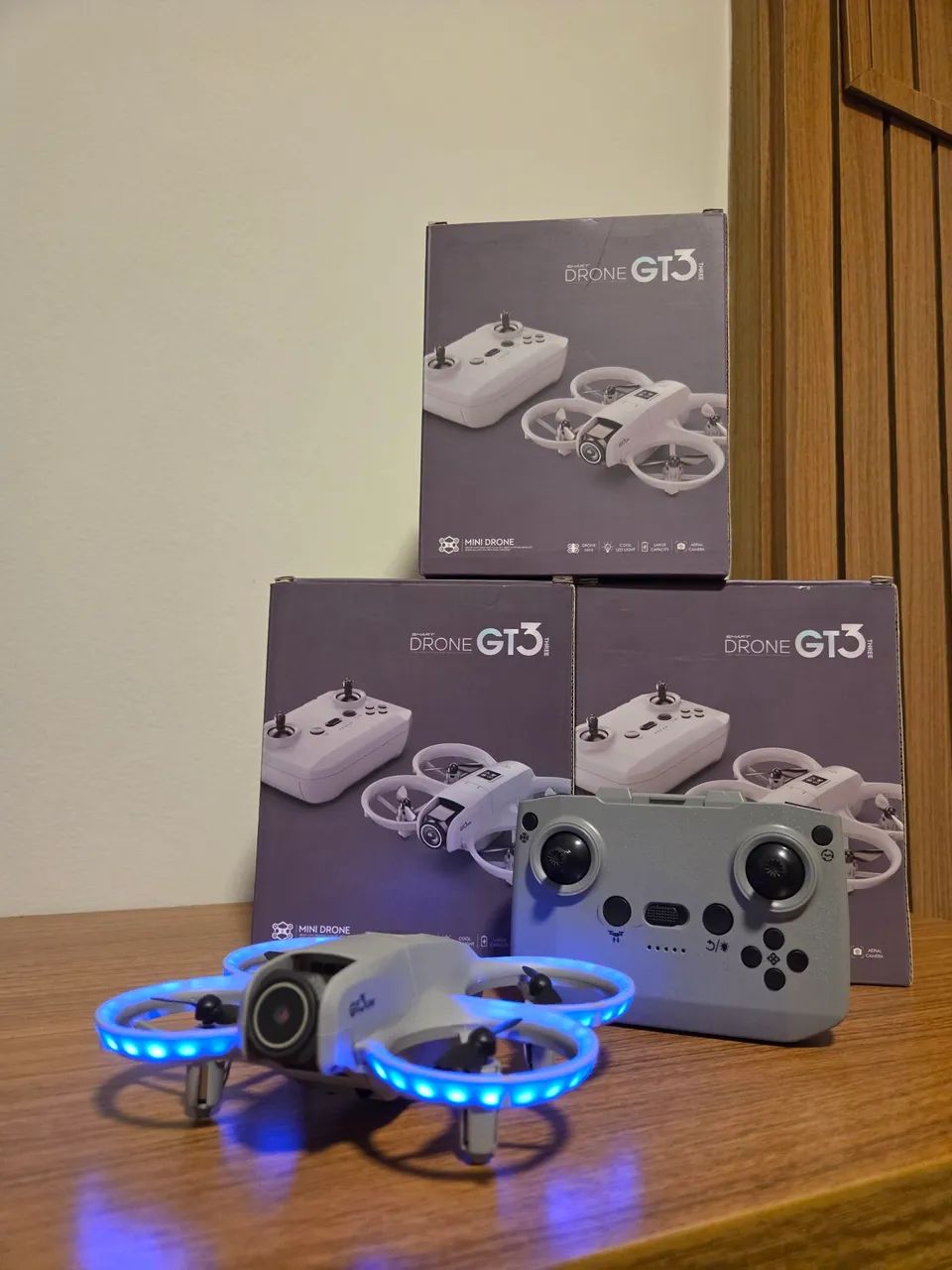 Drone GT3 com Câmera e Luzes LED - Foto 4