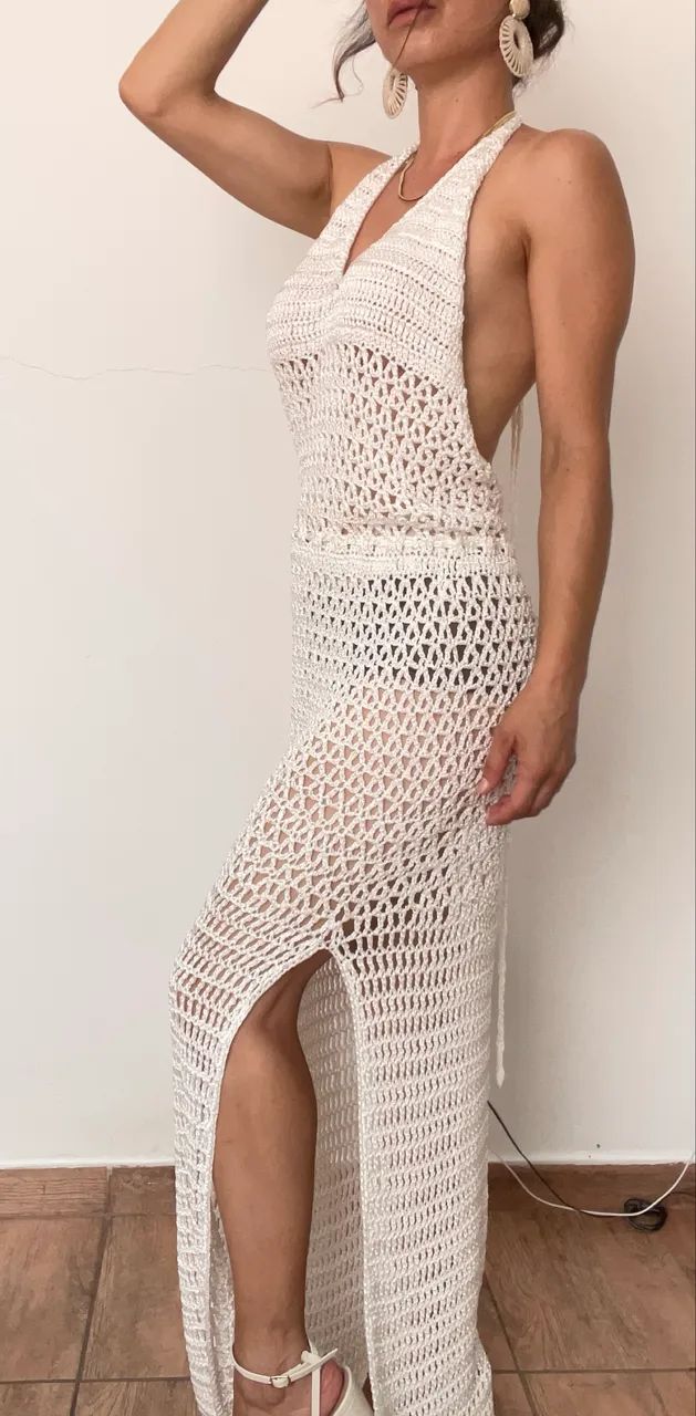 Vestido Crochê 