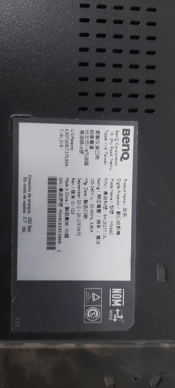 Estou liquidando, Projetor benq hdmi rca rgb sem detalhes - Foto 5