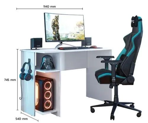 Mesa Gamer Nova Fazemos Entrega - Foto 2