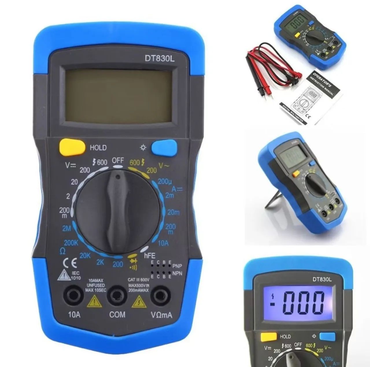 Multímetro Digital MO-855 Átomo 