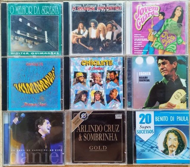 Cds Variados Limpos, Sem arranhões