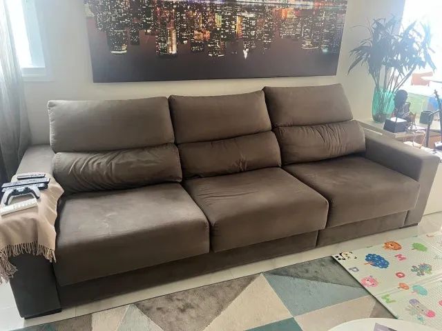 Sofa Lider - Retratil e com Encosto Reclinável - Foto 2