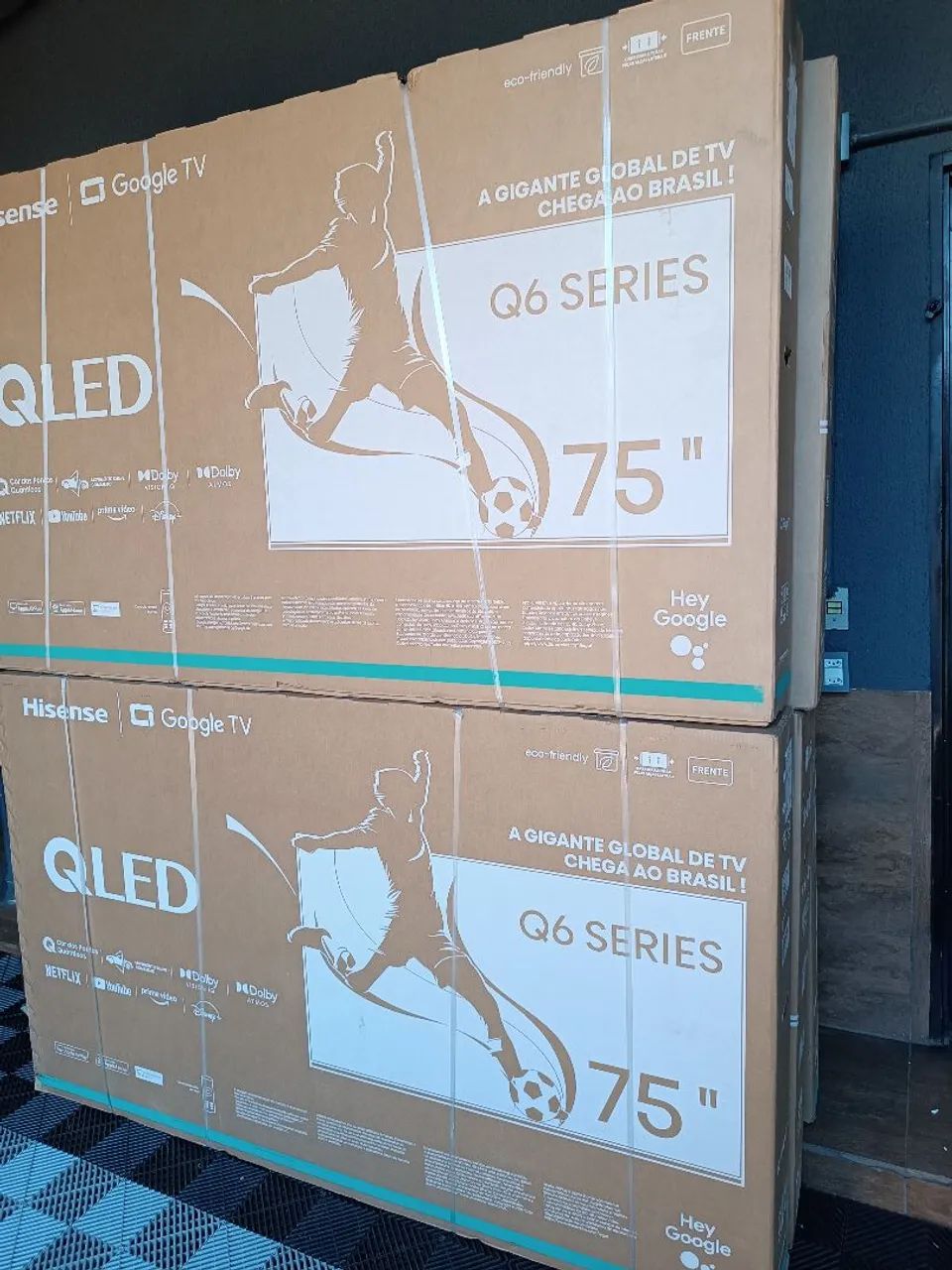 TV Hisense QLED 75 polegadas Google TV - Foto 2