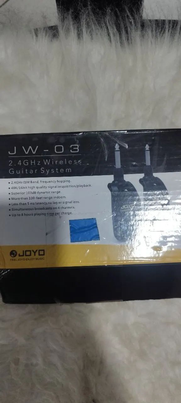 Sistema de Guitarra Sem Fio JW-03 2.4GHz