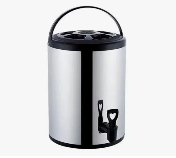 Garrafa Botijão Bebedouro Inox Térmico 6 Litro Café Chá Água Garrafão Buffet - Foto 2