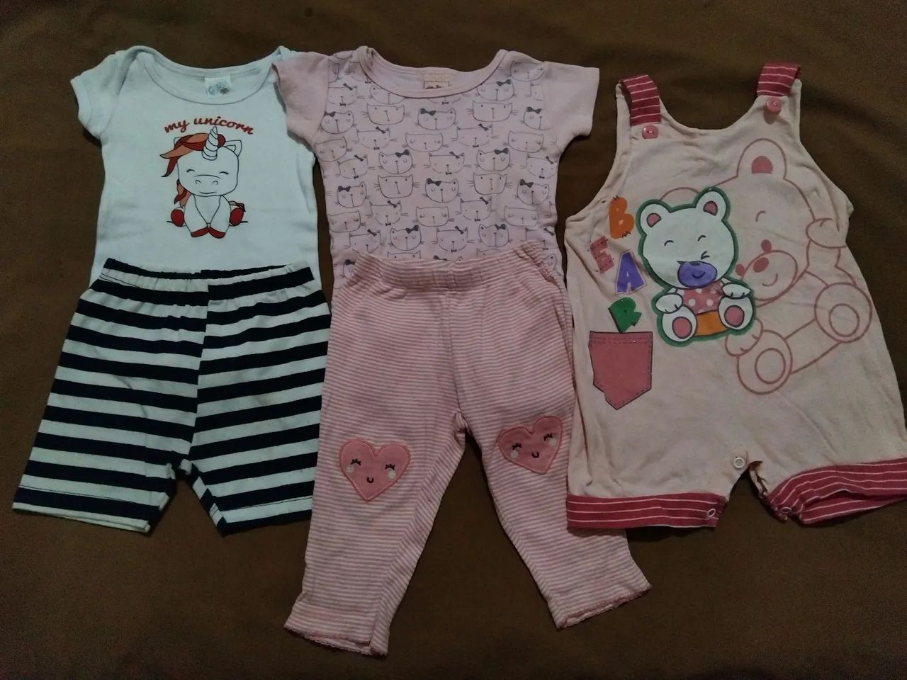 Lote de roupinhas para bebê menina tamanhos 6 a 9 meses  - Foto 3